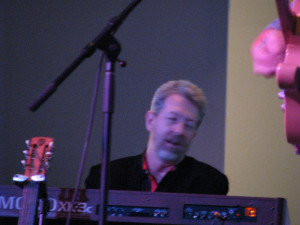 Image of Mark Allred playing keyboards